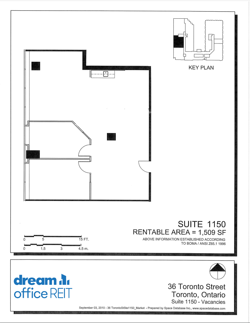 36 Toronto St, Toronto, ON for lease Floor Plan- Image 1 of 1