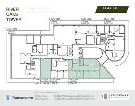 3730 Kirby Dr, Houston, TX à louer Plan d’étage- Image 1 de 1