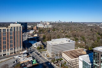 1819 Peachtree Rd, Atlanta, GA - Aérien Vue de la carte