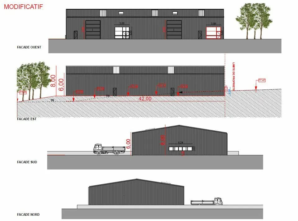 Flex dans Quimper à louer Plan de site- Image 1 de 3