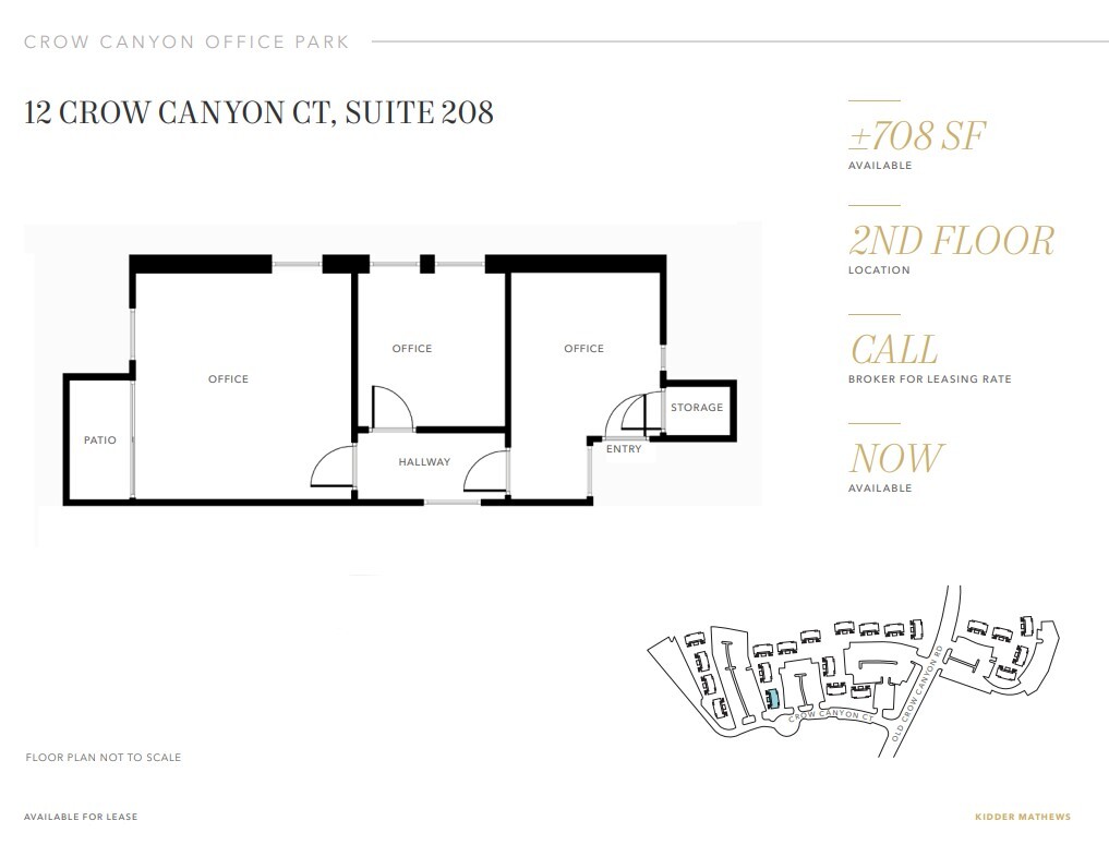 3 Crow Canyon Ct, San Ramon, CA à louer Plan d  tage- Image 1 de 1