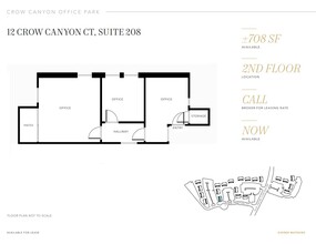 3 Crow Canyon Ct, San Ramon, CA à louer Plan d  tage- Image 1 de 1