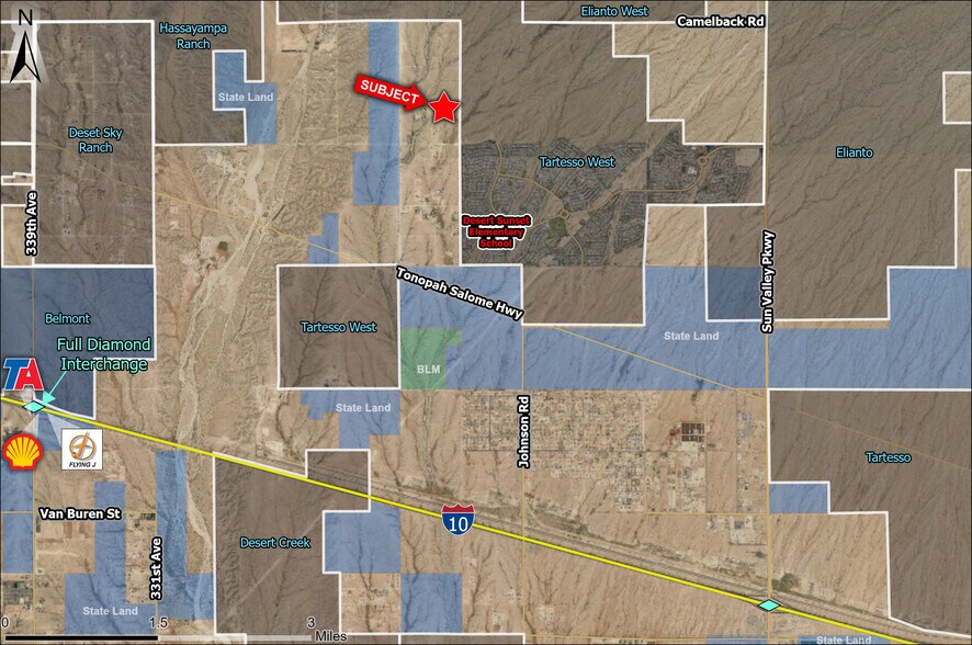 4201 313th Avenue, Buckeye, AZ à vendre - Aérien - Image 2 de 4