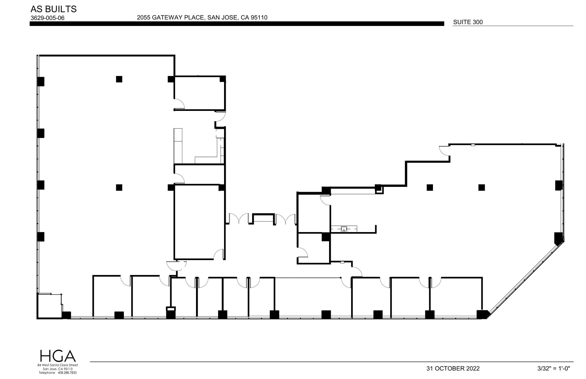 2033 Gateway Pl, San Jose, CA à louer Plan d’étage- Image 1 de 1