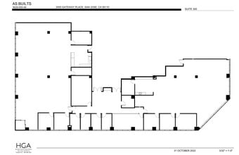 2033 Gateway Pl, San Jose, CA à louer Plan d’étage- Image 1 de 1