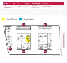 960 E Rancheros Dr, San Marcos, CA à louer Plan de site- Image 1 de 1