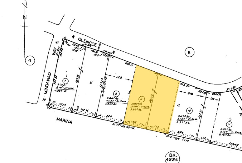 4503-4509 Glencoe Ave, Marina del Rey, CA à louer - Plan cadastral - Image 2 de 22