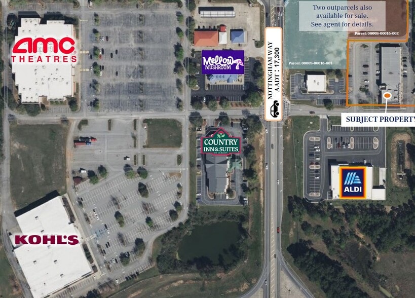 2570 Ledo Rd, Albany, GA for lease - Aerial - Image 3 of 3