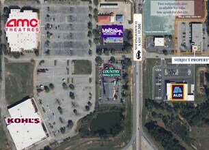 2570 Ledo Rd, Albany, GA - Aérien Vue de la carte