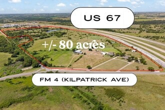 1365 Doty Rd, Cleburne, TX - Aerial map view - Image1