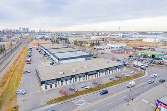 102-114 61st Ave SW, Calgary, AB - Aerial map view