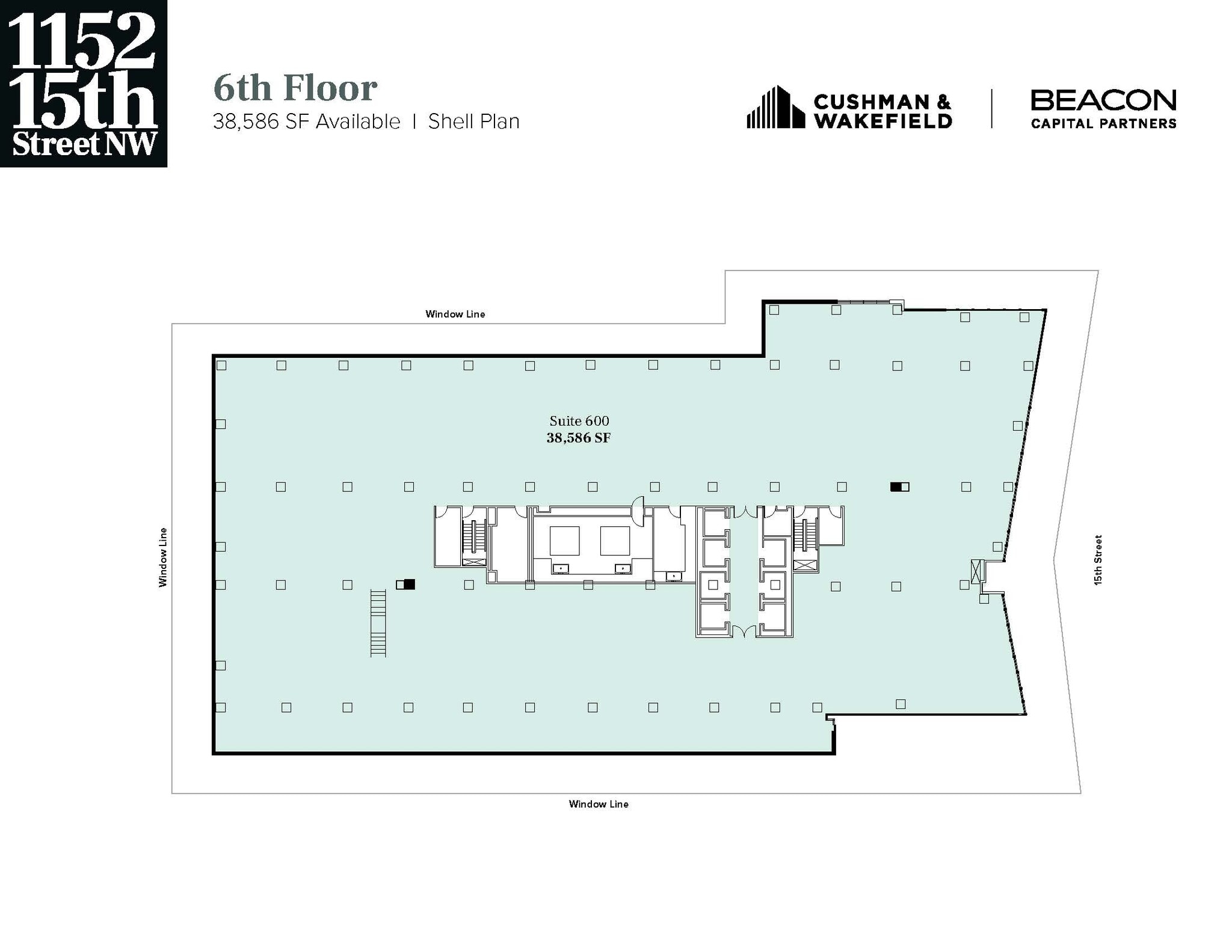 1152 15th St NW, Washington, DC for lease Floor Plan- Image 1 of 1