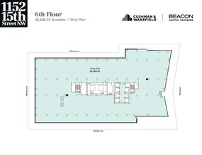 1152 15th St NW, Washington, DC for lease Floor Plan- Image 1 of 1