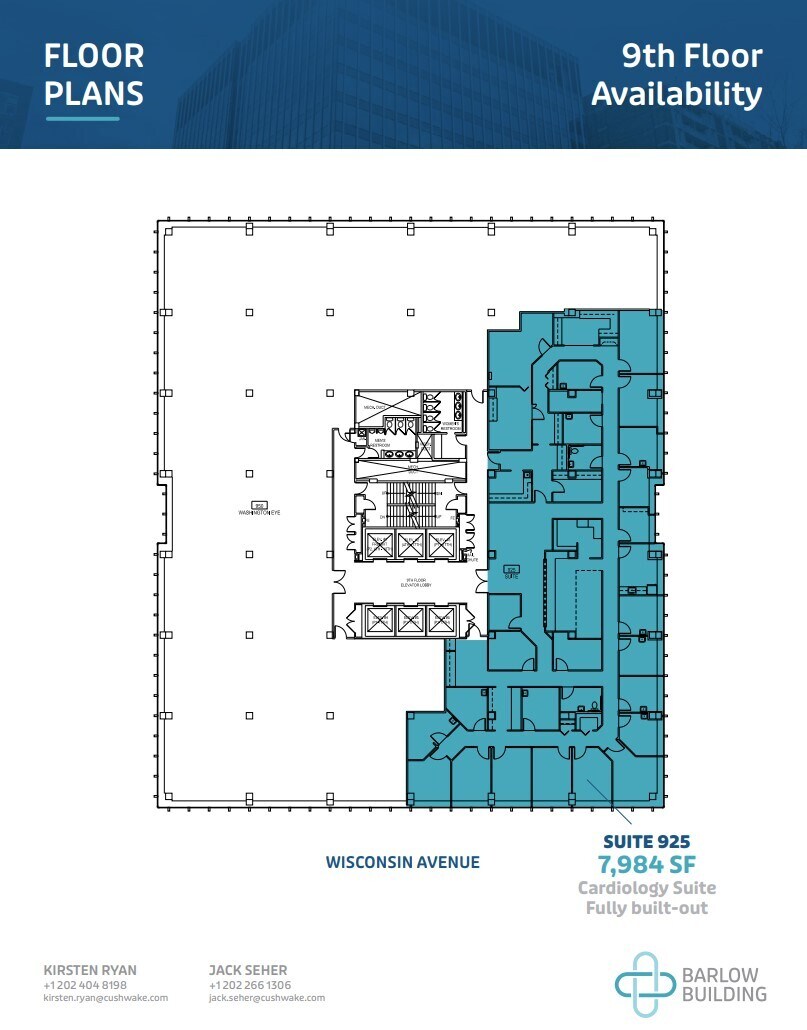 5454 Wisconsin Ave, Chevy Chase, MD for lease Floor Plan- Image 1 of 1