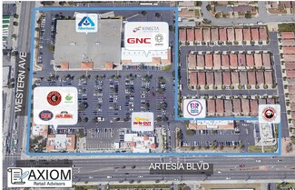 Plus de détails pour 1735 W Artesia Blvd, Gardena, CA - Vente au détail à louer