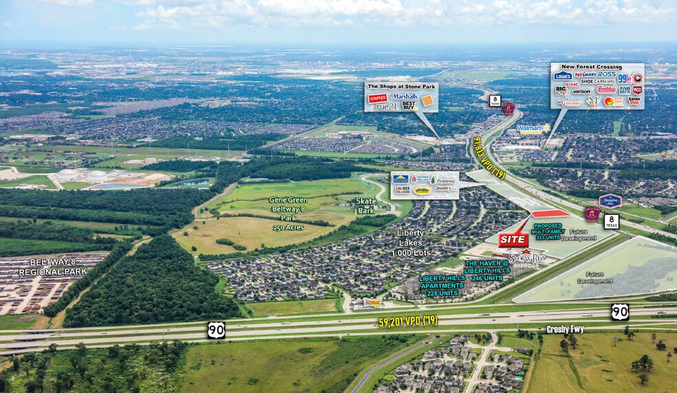 6910 E Sam Houston Parkway Pky, Houston, TX for lease - Building Photo - Image 3 of 5