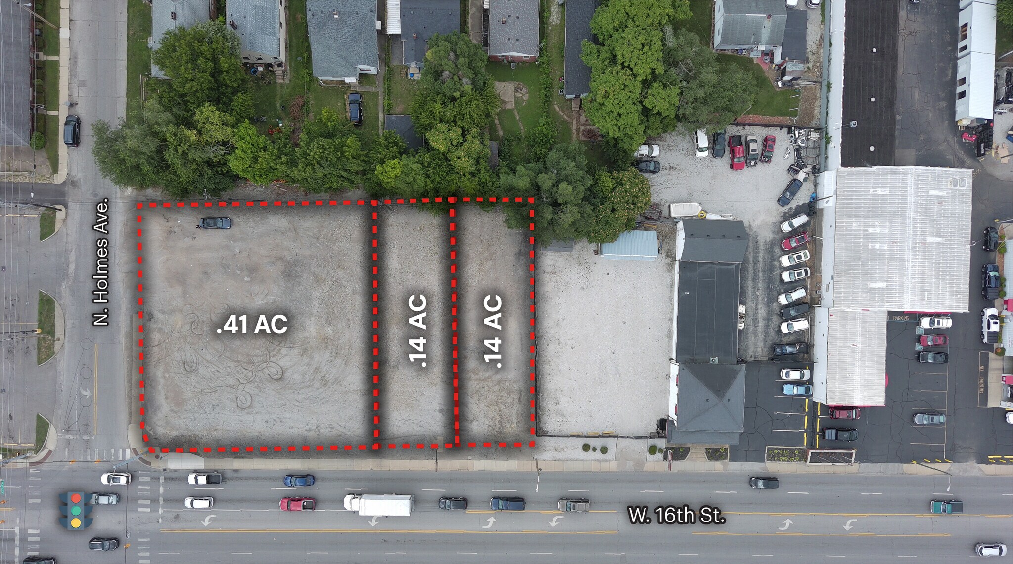 2620 W 16th St, Indianapolis, IN for sale Aerial- Image 1 of 7