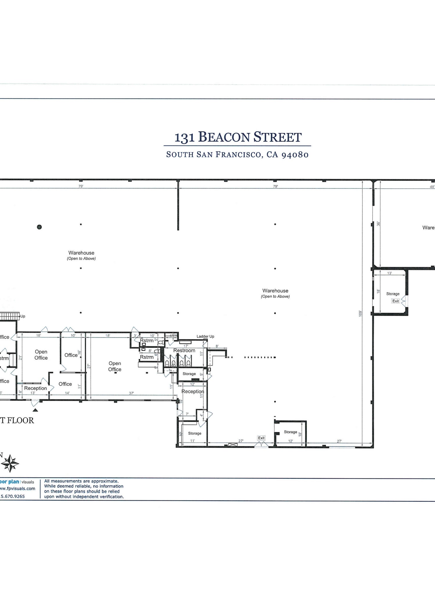 147 Beacon St, South San Francisco, CA à louer Plan de site- Image 1 de 11