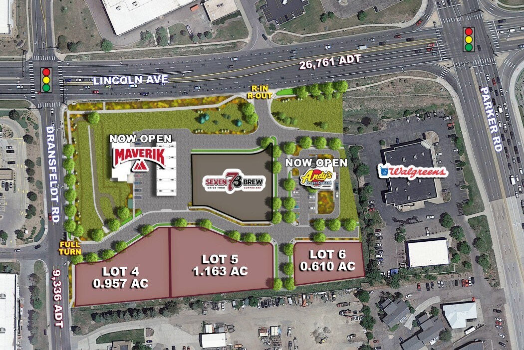 SEC LINCOLN AVENUE & DRANSFELDT ROAD, Parker, CO for sale Building Photo- Image 1 of 2