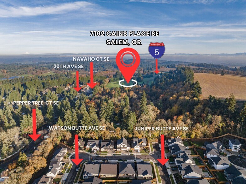 7102 Cains Pl SE, Salem, OR for sale - Aerial - Image 1 of 36