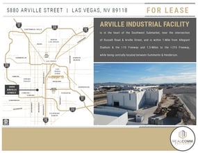 5880 Arville Street St, Las Vegas, NV à louer Photo du bâtiment- Image 2 de 5