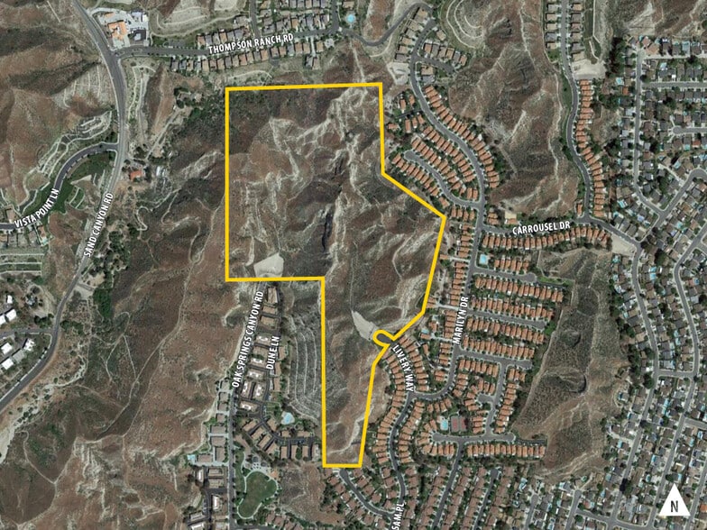 Soledad Canyon Rd, Santa Clarita, CA for sale - Aerial - Image 2 of 3