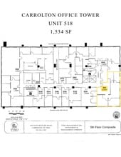 1925 E Belt Line Rd, Carrollton, TX for lease Floor Plan- Image 1 of 1