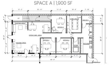 3651 Main St, Stratford, CT à louer Plan d’étage- Image 2 de 2