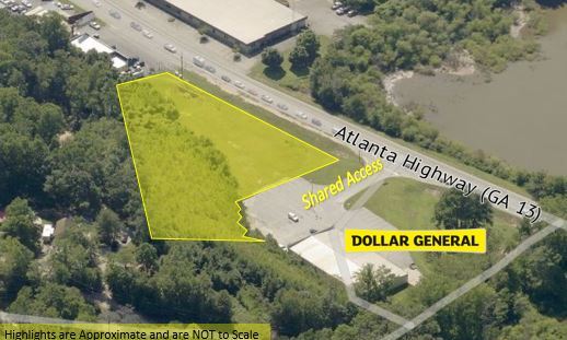 5619 Atlanta Hwy, Flowery Branch, GA à vendre - Photo du bâtiment - Image 2 de 5