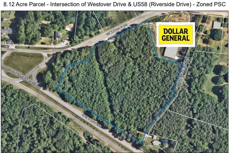Riverside Dr, Danville, VA à vendre Aérien- Image 1 de 8