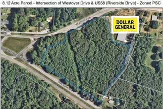 Riverside Dr, Danville, VA - Aerial map view - Image1