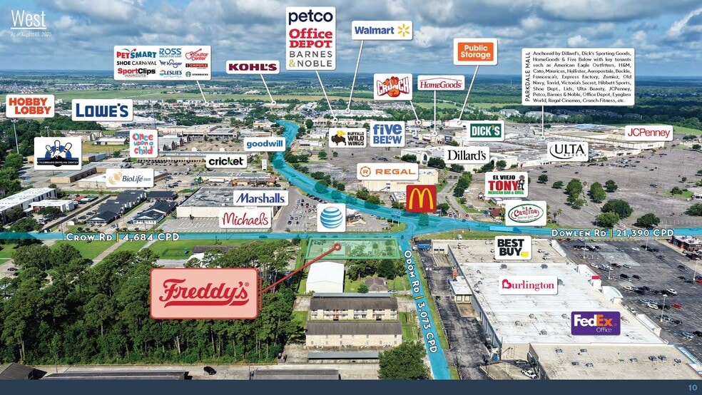 4490 Crow Rd, Beaumont, TX à vendre - Photo du bâtiment - Image 3 de 9