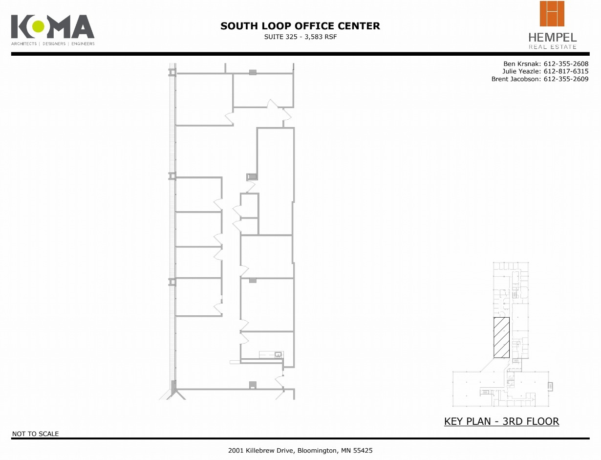 2001 Killebrew Dr, Bloomington, MN for lease Floor Plan- Image 1 of 1