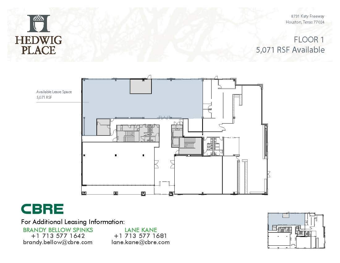 8731 Katy Fwy, Houston, TX for lease Floor Plan- Image 1 of 1