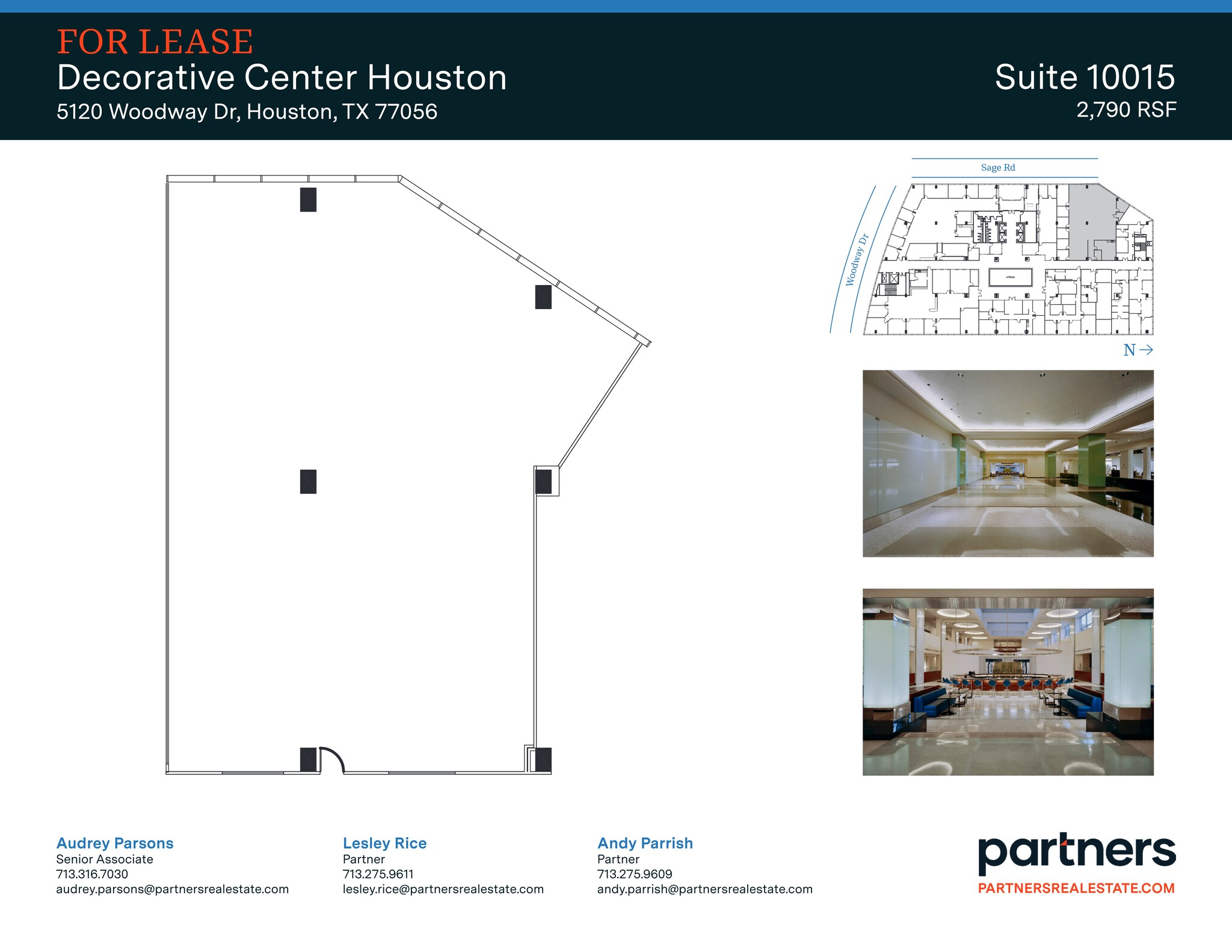 5120 Woodway Dr, Houston, TX à louer Plan de site- Image 1 de 1