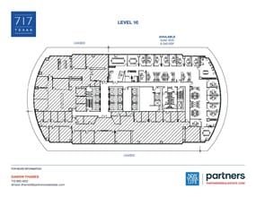 717 Texas Ave, Houston, TX à louer Plan d’étage- Image 1 de 1