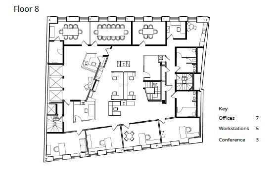 24 Federal St, Boston, MA à louer Plan d  tage- Image 1 de 1