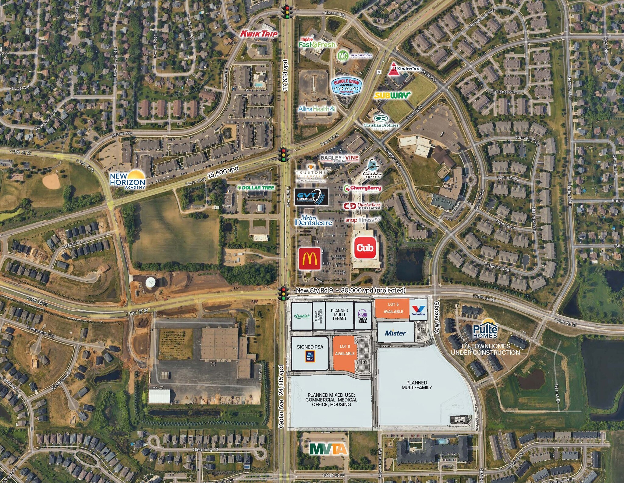 NEQ Cedar Ave & 179th St W, Lakeville, MN à louer Photo principale- Image 1 de 2