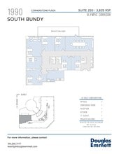 1990 S Bundy Dr, Los Angeles, CA à louer Plan d  tage- Image 2 de 2