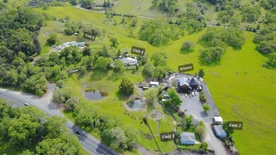 14600 S Highway 101, Hopland, CA - Aérien Vue de la carte