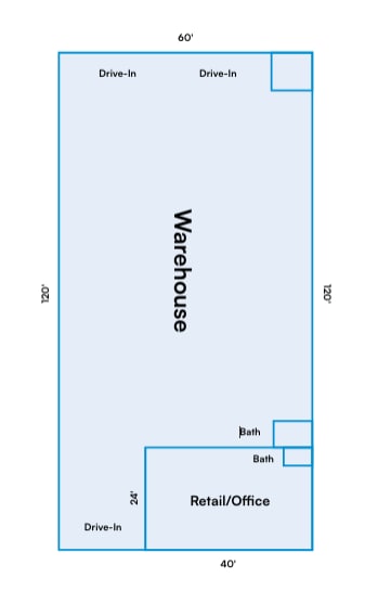 56 Crawford St, Leominster, MA for lease Floor Plan- Image 1 of 1