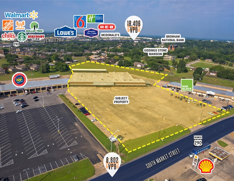 2202 S Market St, Brenham, TX for sale - Aerial - Image 2 of 14