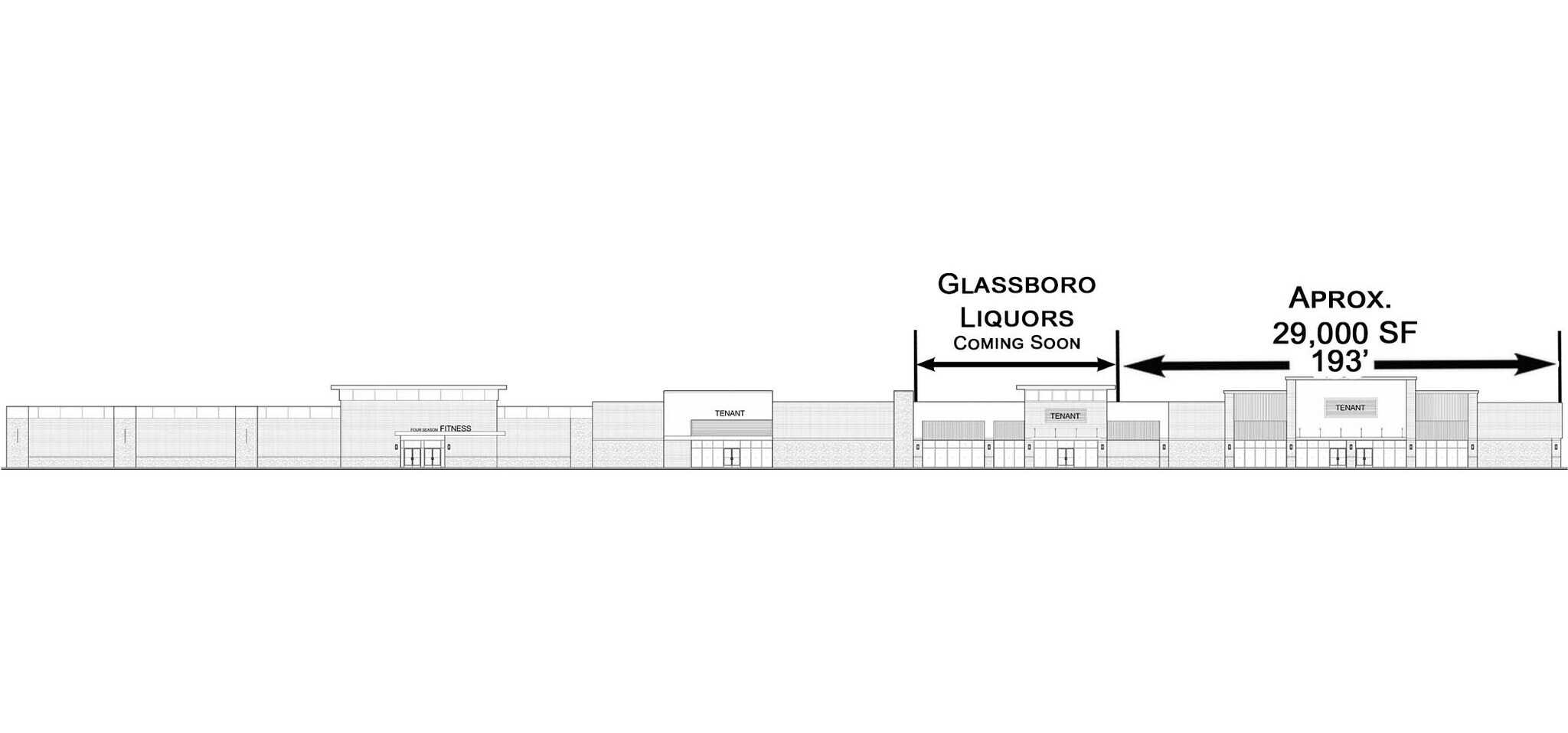 600-646 N Delsea Dr, Glassboro, NJ à louer Photo du bâtiment- Image 1 de 6