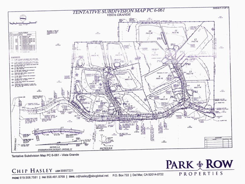 2277 Vista Grande Dr, Vista, CA à vendre - Plan de site - Image 1 de 1