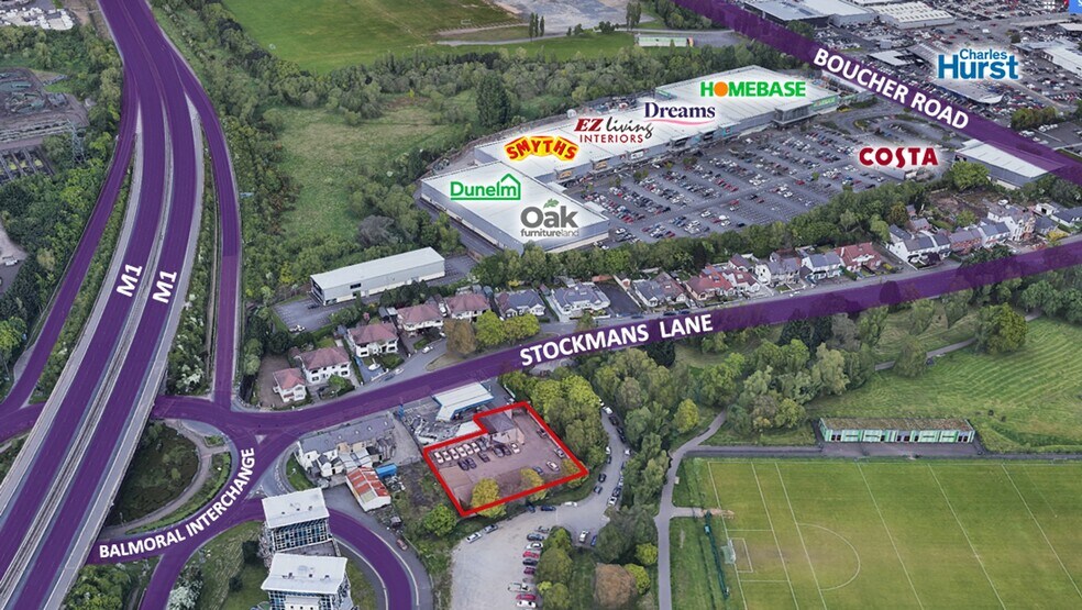 134 Stockmans Ln, Belfast à louer - Aérien - Image 2 de 6