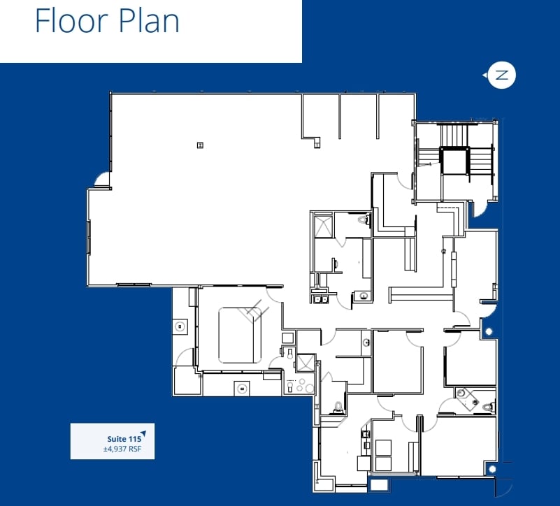 6121 N Thesta St, Fresno, CA for lease Floor Plan- Image 1 of 1