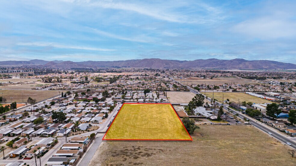 S Grand Ave, San Jacinto, CA for sale - Aerial - Image 2 of 13