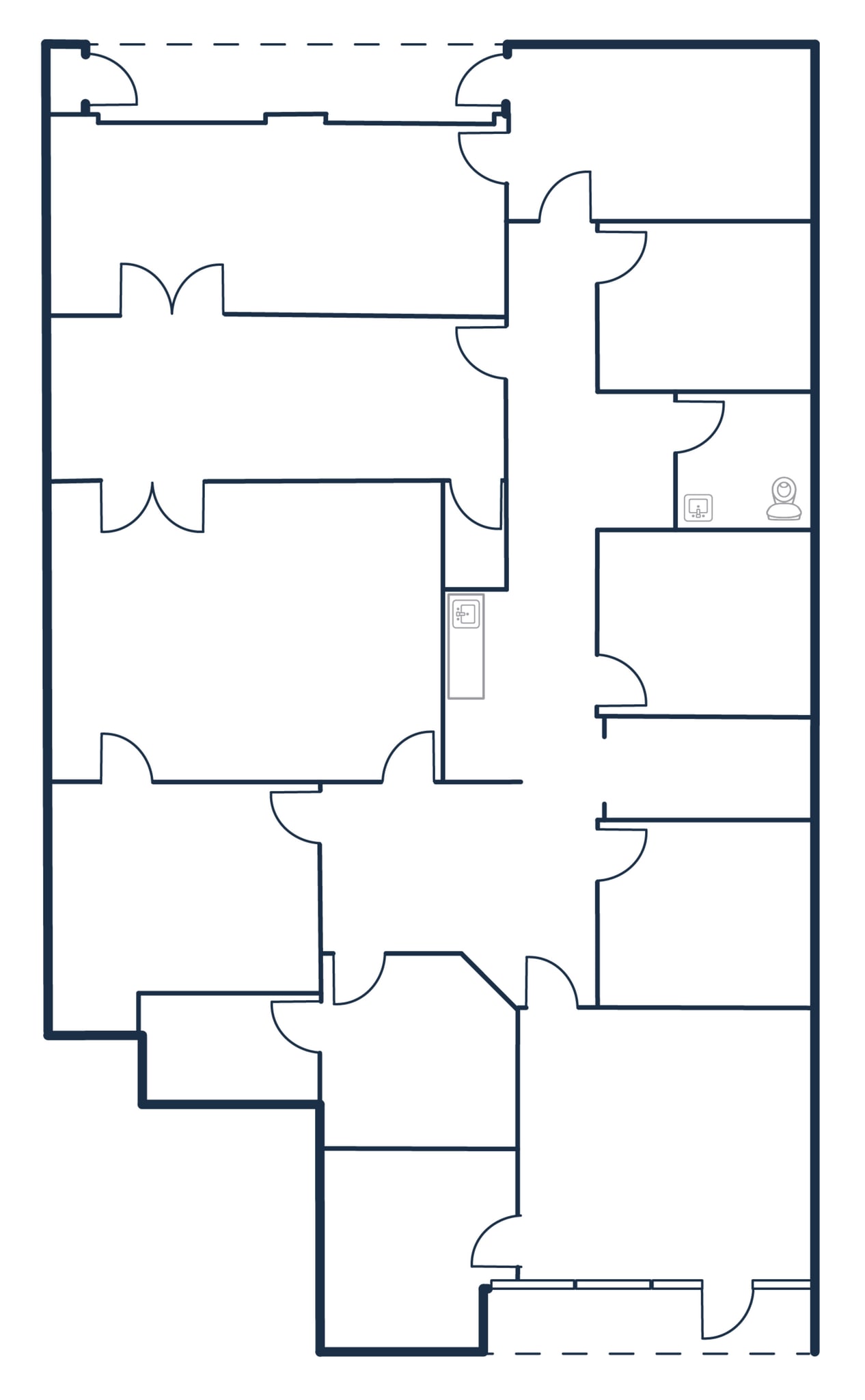 8600 Jameel Rd, Houston, TX à louer Plan d’étage- Image 1 de 1
