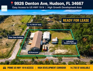 Plus de détails pour 9926 Denton Ave, Hudson, FL - Industriel à louer