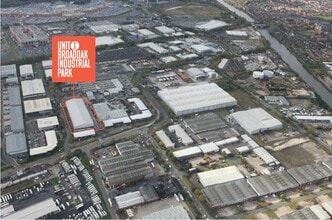 Ashburton Rd W, Manchester, GTM - Aerial  map view